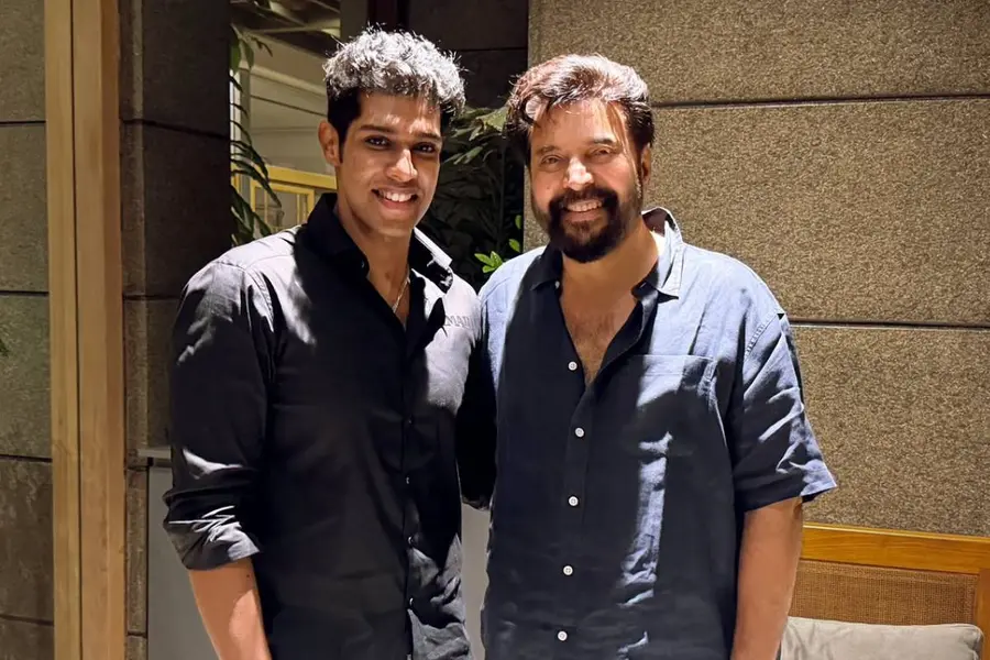 Don Michael and Mammootty