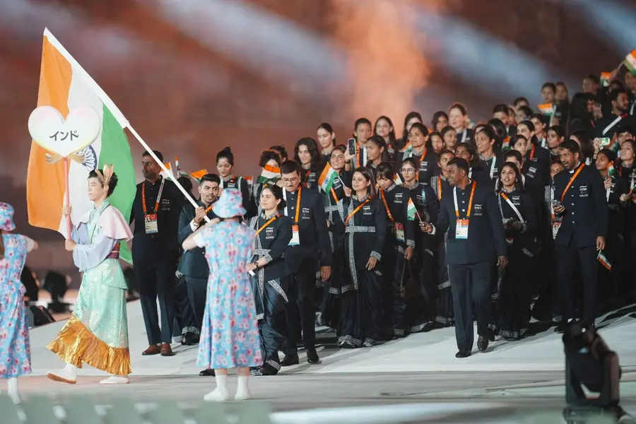 Asian Games kick off in Nagoya with grand opening ceremony; Manu Bhaker and Pawan Sehrawat lead Indian contingent