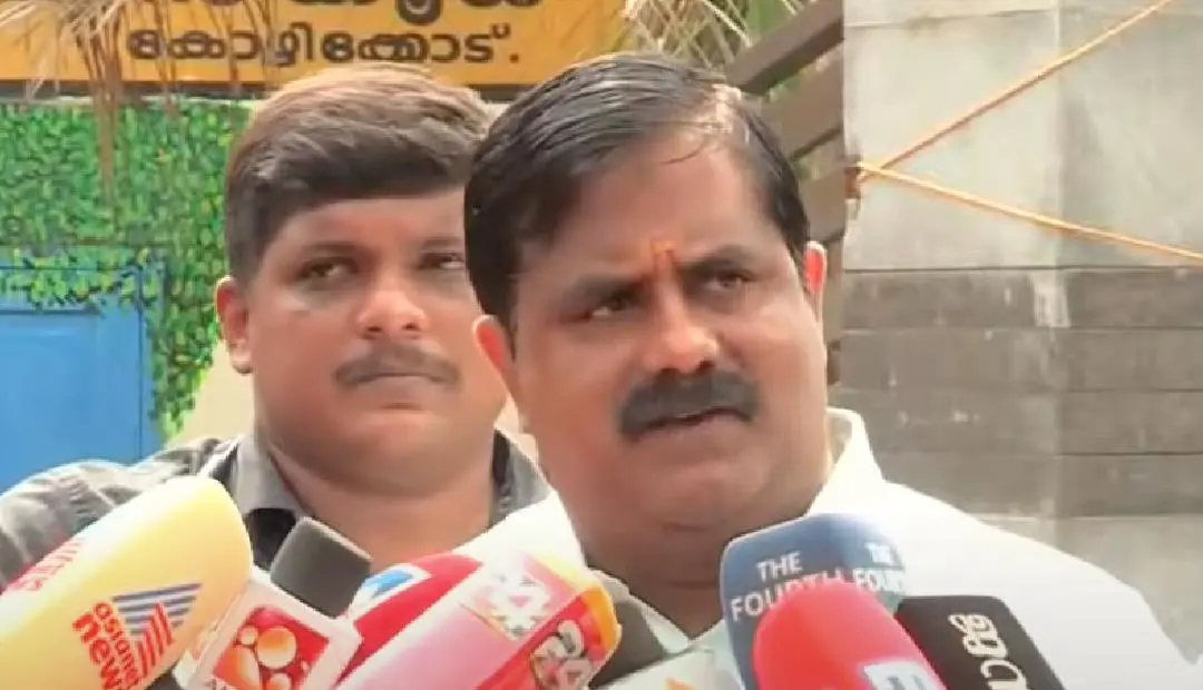 കെ. പ്രവീൺ കുമാർ | Photo: Screengrab/ Mathrubhumi News