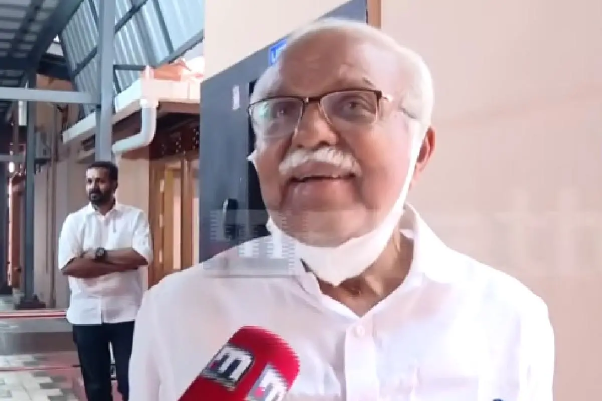 പി.ജെ. കുര്യൻ | Photo: Screengrab/Mathrubhumi News