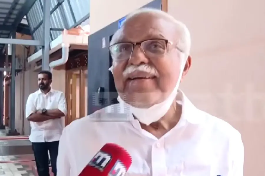 തച്ചങ്കരിയെ അറിയാം, കത്ത് നൽകിയത് ഓർമയില്ല, സാധാരണ ശുപാർശ കത്ത് കൊടുക്കാറില്ല- പി.ജെ. കുര്യൻ