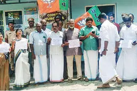 ഡി.ടി.പി.സി. അഴിമതി: ബി.ജെ.പി. പ്രതിഷേധമാർച്ച് നടത്തി