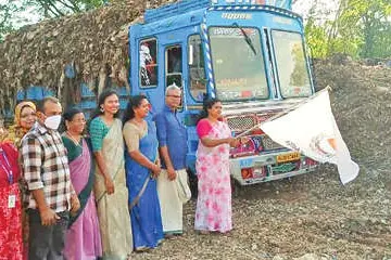 കുറുക്കൻപാറയിലെ മാലിന്യം ഡാൽമിയ സിമന്റ് ഫാക്ടറിയിലേക്ക്