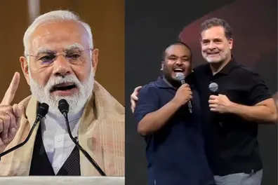PM Modi’s mimicry at Rahul Gandhi’s Chhatron Ki Goonj goes viral: BJP leaders react