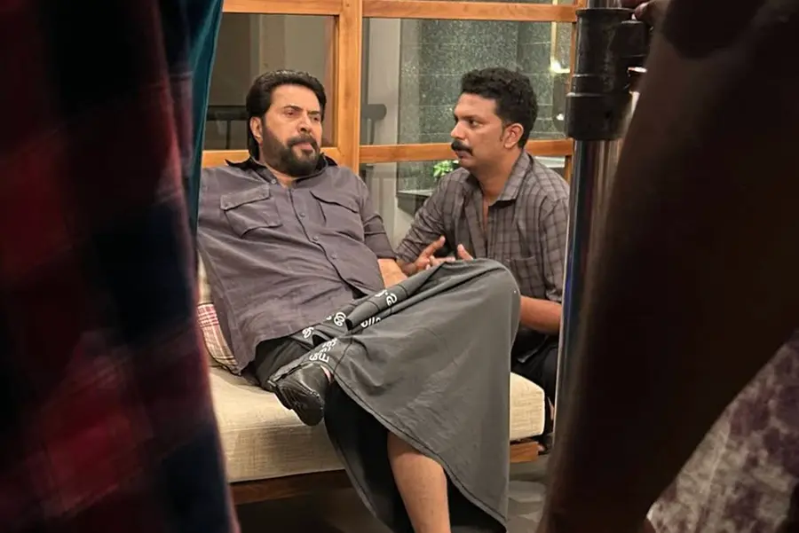 Anand and Mammootty