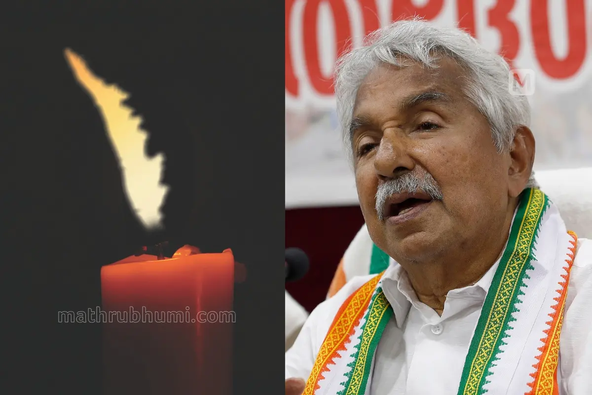 Representative image on power crisis-Oommen Chandy | Photos: Mathrubhumi