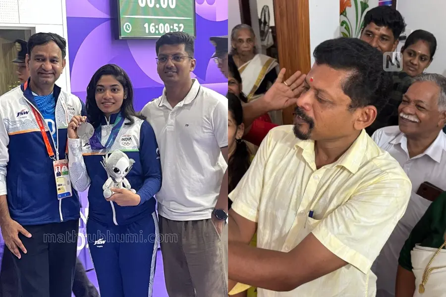 സന്തോഷമെന്ന് അച്ഛൻ, അഭിമാനമെന്ന് അമ്മ; വിദർശയുടെ വെള്ളി മെഡൽനേട്ടം ആഘോഷമാക്കി കുടുംബം