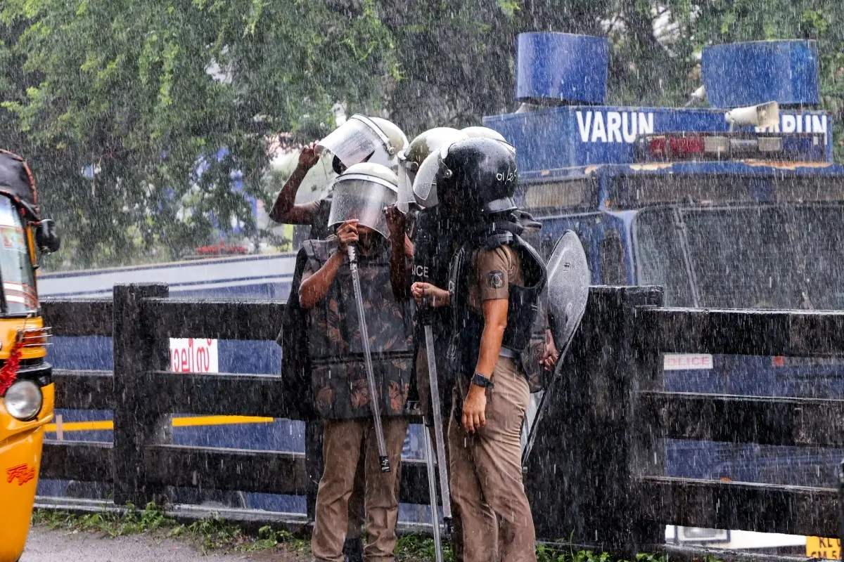 Heavy rainfall in Kerala