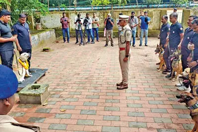11 വർഷത്തെ വിശ്വസ്ത സേവനം കൊച്ചി സിറ്റി പോലീസിന്റെ സ്നിഫർ ഡോഗ് 'ലേഖ' വിരമിച്ചു
