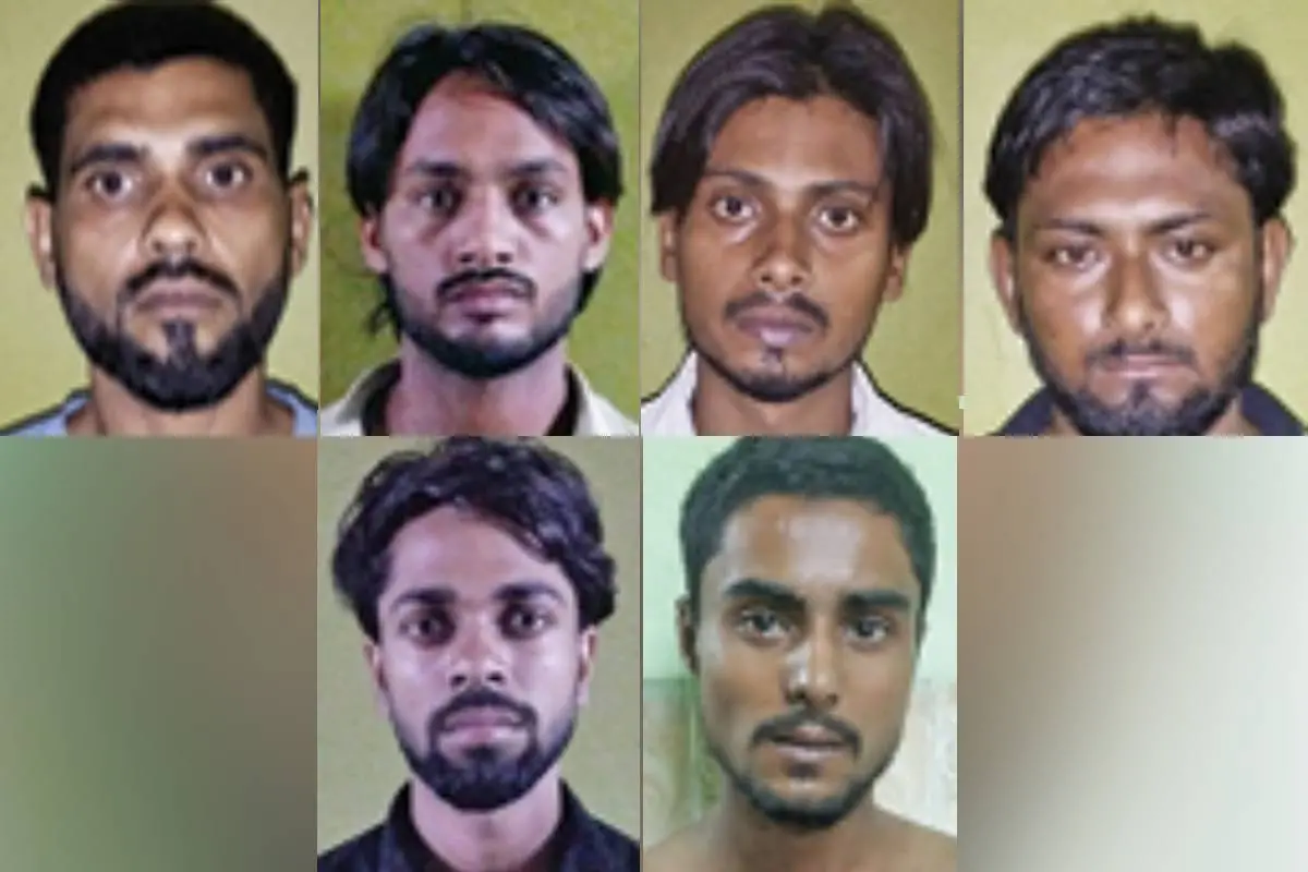 • പോലീസ് പിടിയിലായ സെയ്ഫുള്ള, മുഹമ്മദ് ഫർമാൻ, സുഹൈൽ, ഷക്കീബ്, റിഹാൻ ഖാൻ, റിഹാൻ എന്നിവർ