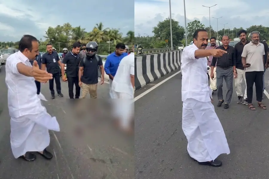 Chief Minister VD Satheesan sent a road accident victim to the hospital in his pilot vehicle in Kochi