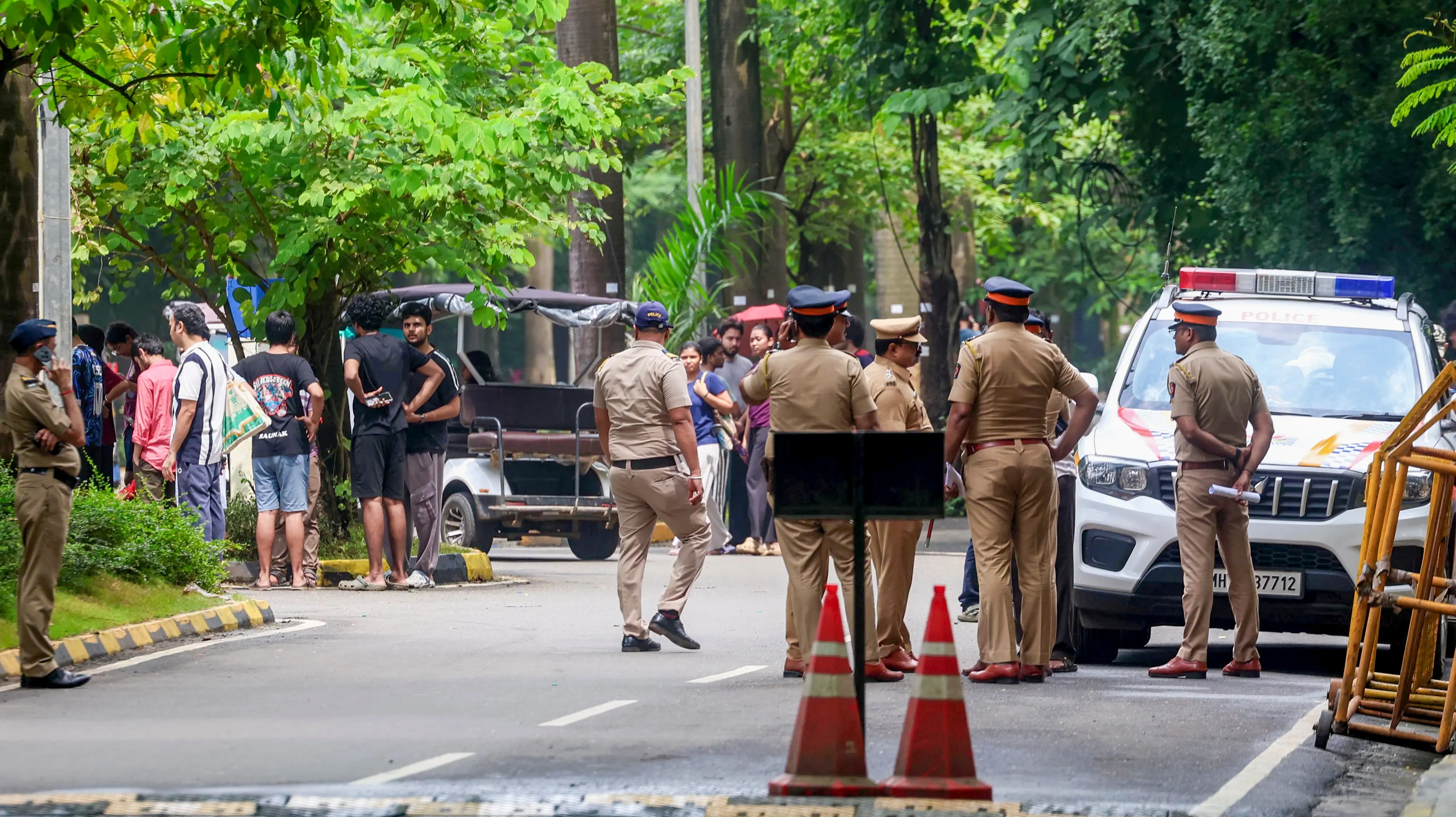 IIT ബോംബെയിലെ വിദ്യാർത്ഥി സമരം | PHOTO: PTI