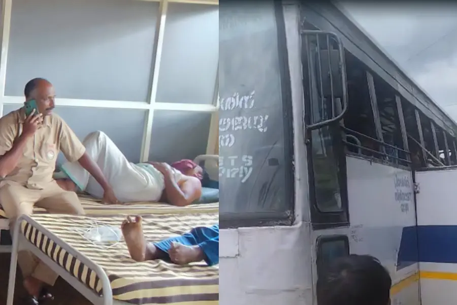 ഗവിയിൽ കെ.എസ്.ആർ.ടി.സി ബസ് യാത്രക്കാർക്ക് കാട്ടുതേനീച്ചയുടെ കുത്തേറ്റു; 17 പേർക്ക് പരിക്ക്
