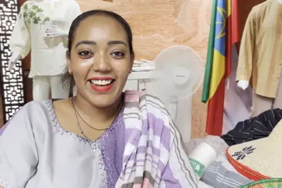 Ethiopian woman wows Delhi with fluent Hindi at BRICS Bazaar