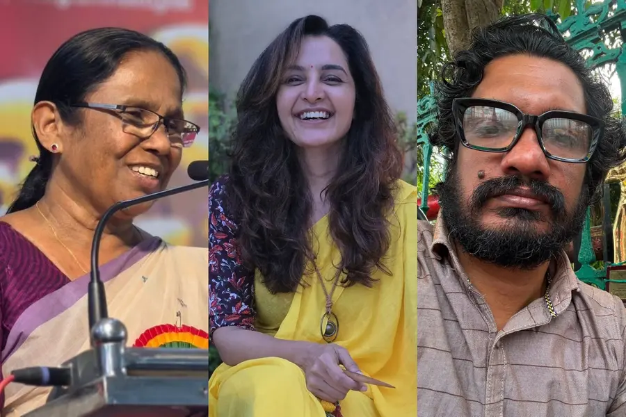 KK Shailaja Sanal Kumar Sasidharan Manju Warrier