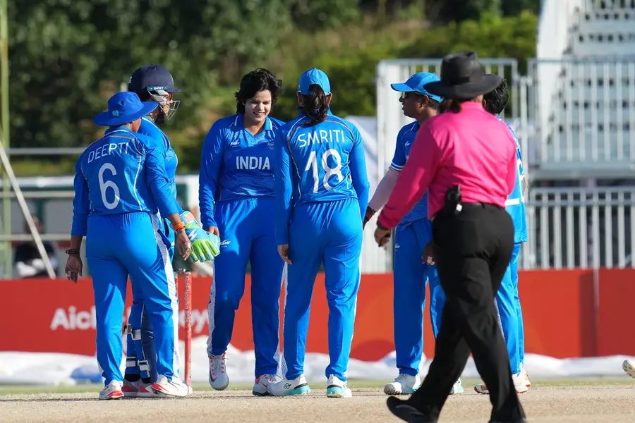 India wins first Asian Games gold: Harmanpreet Kaur's team beat Sri Lanka by 147 runs