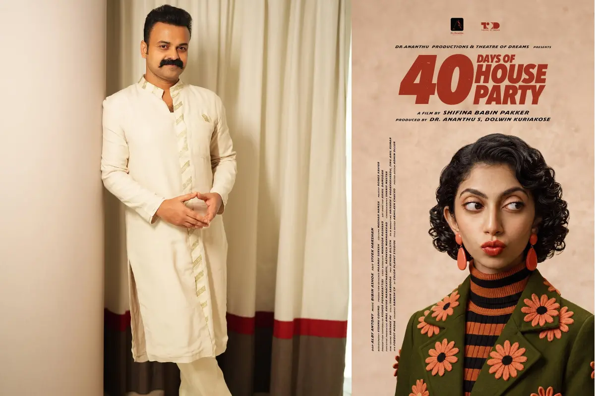 The new poster of '40 Days of House Party' showcases a vibrant retro-inspired look. Photo | Special Arrangement