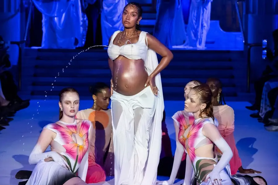 Motherhood, milk and mythology: Inside Di Petsa's ‘Holy Milk’ show at London Fashion Week