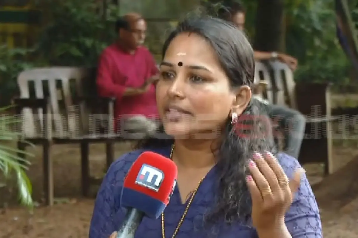 പ്രസന്ന | Photo: Screengrab/Mathrubhumi News