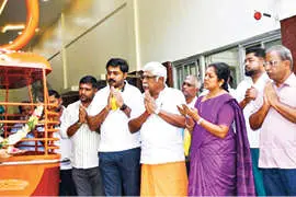 പഴനിയിൽ റോപ്പ് കാറിന്റെ പ്രവർത്തനം പുനരാരംഭിച്ചു