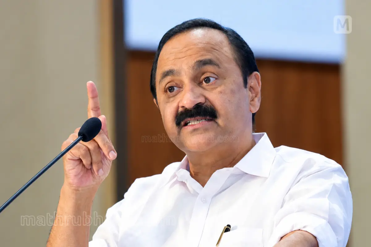 മുഖ്യമന്ത്രി വി.ഡി. സതീശൻ | ചിത്രം: മാതൃഭൂമി