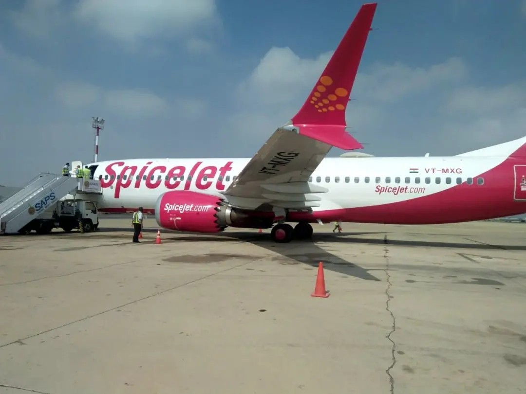 SpiceJet Delhi-Dubai flight makes emergency landing in Karachi. Photo: ANI