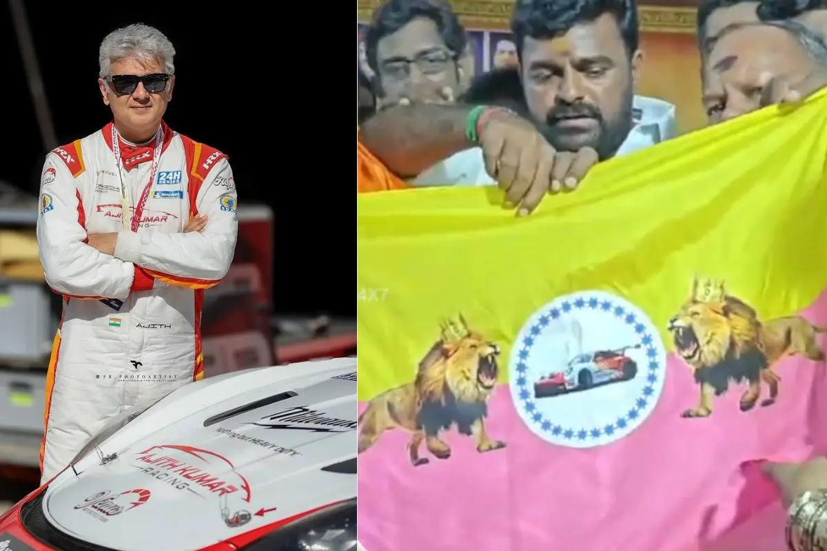Ajith Kumar and the new political flag hoisted by his fans