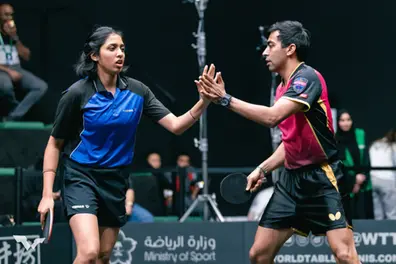 Asian Games table tennis: Indian mixed doubles pairs advance to quarterfinals