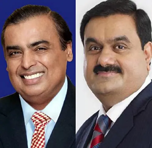 Ambani, Adani | Photo- ANI