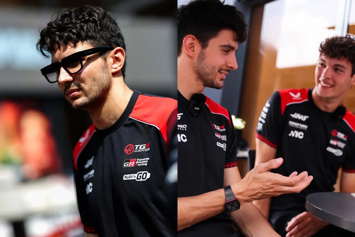 Haas drivers Esteban Ocon (L) and Ollie Bearman (R) | Photo: Race Result (@result_race on X)/ TGR Haas F1 Team (@HaasF1Team on X)