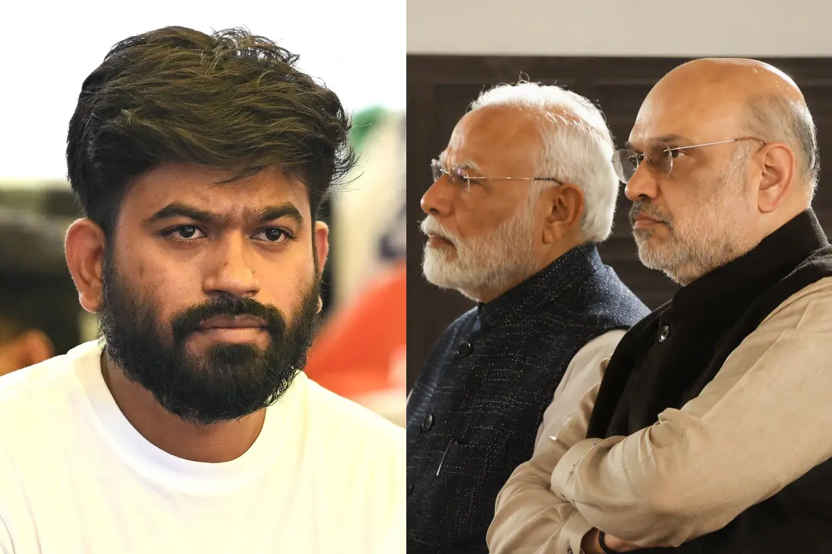 അഭിജീത്ത് ദിപ്കെ, നരേന്ദ്ര മോദി, അമിത് ഷാ | Photos: AFP, PTI