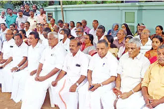 രാജു അപ്സരയുടെ അറസ്റ്റാവശ്യപ്പെട്ട് കോൺഗ്രസ് സമരം