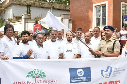 ആൽഫ പാലിയേറ്റീവ് കെയർ വാക്കത്തൺ സംഘടിപ്പിച്ചു