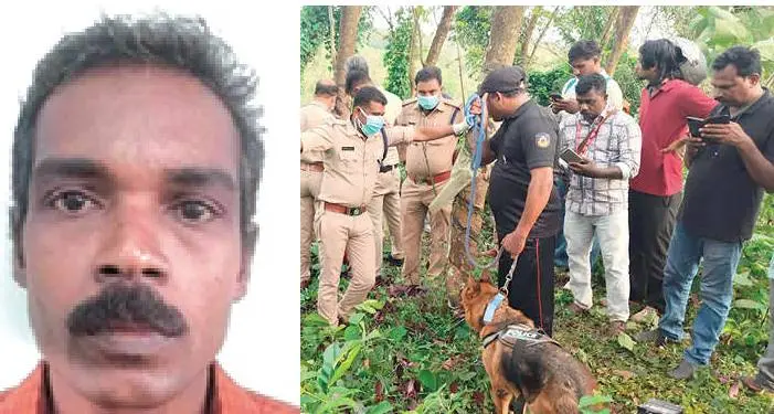 പുനലൂര് ആളുകേറാമലയില് പുരുഷന്റെ മൃതദേഹം കണ്ടെത്തിയ സ്ഥലത്ത് 2025 സെപ്റ്റംബര് 23-ന് പോലീസും ഡോഗ് സ്ക്വാഡും നടത്തിയ പരിശോധന(ഫയല് ചിത്രം), ഇന്സൈറ്റില് കൊല്ലപ്പെട്ട അനിക്കുട്ടന്.