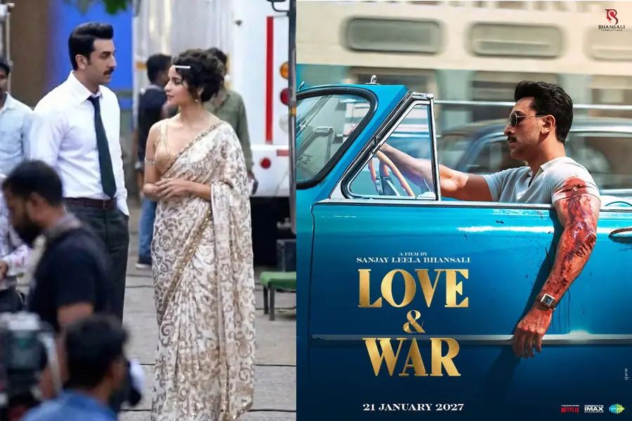 Ranbir Kapoor’s first look from ‘Love & War’ is all about blood, bruises and a vintage blue car