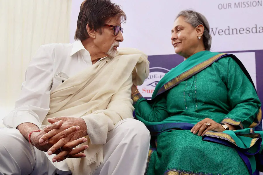 Amitabh Bachchan and Jaya Bachchan