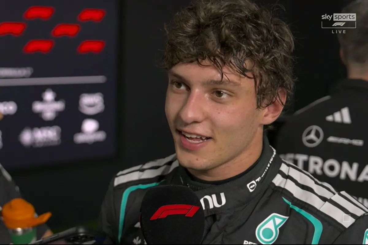 Mercedes' Kimi Antonelli