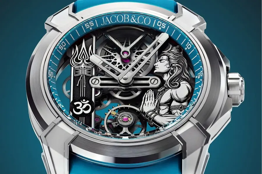Jacob & Co.'s new devout flex is called the Mahadev edition, and no, it's not subtle