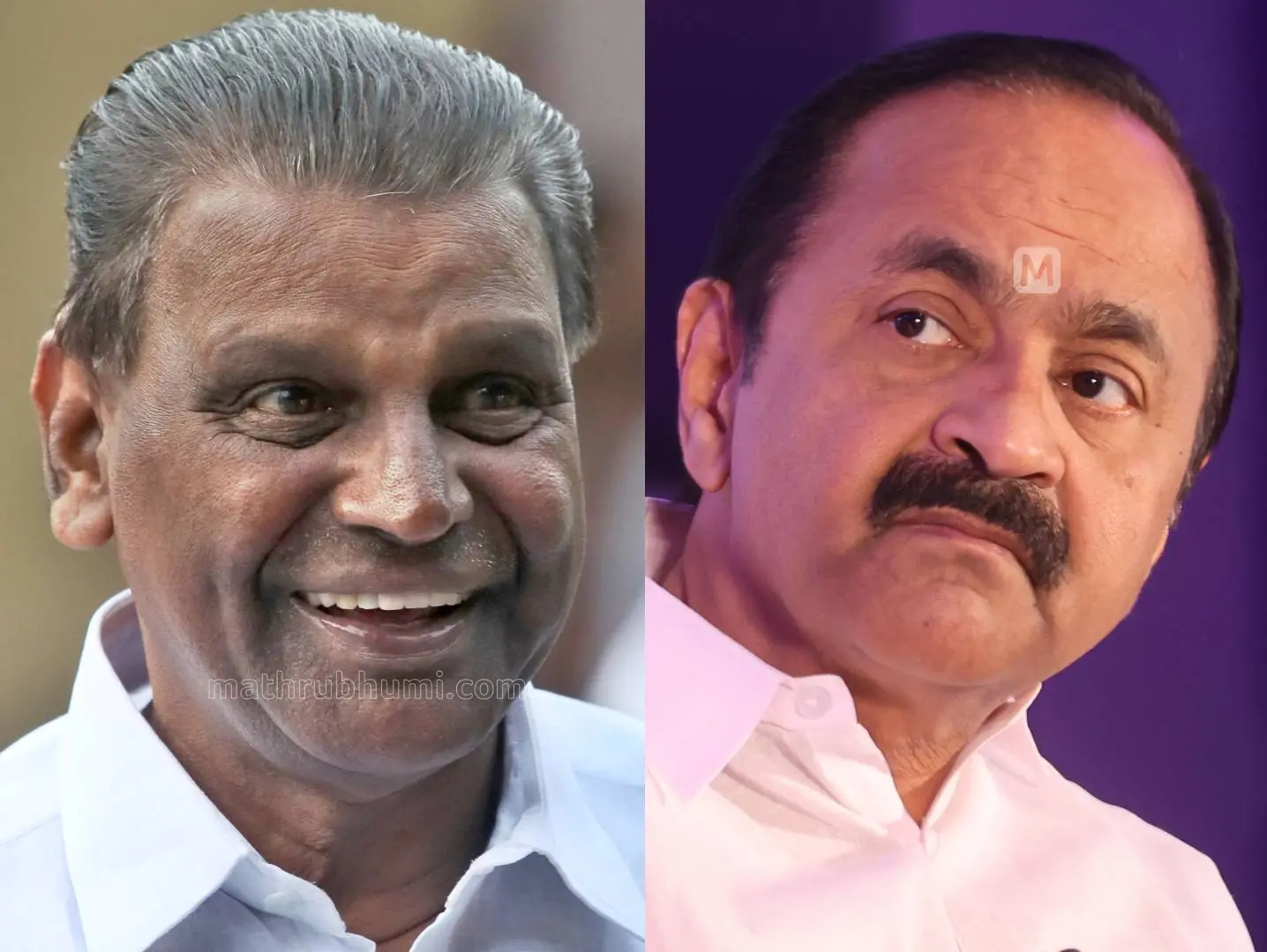 തിരുവഞ്ചൂർ രാധാകൃഷ്ണൻ, വി.ഡി. സതീശൻ | Photo: Mathrubhumi