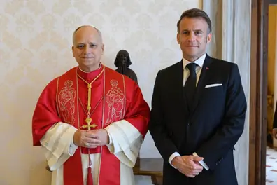Pope Leo XIV arrives in France for first papal state visit in 18 years