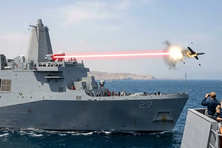 laser weapon