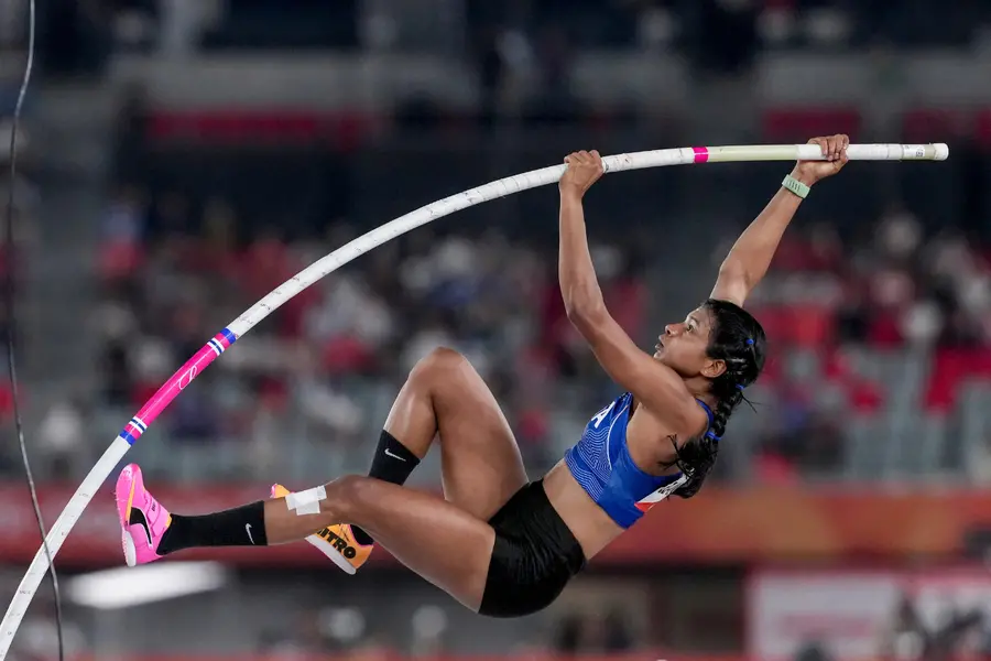 Baranica Elangovan Asian Games 2026 Pole Vault