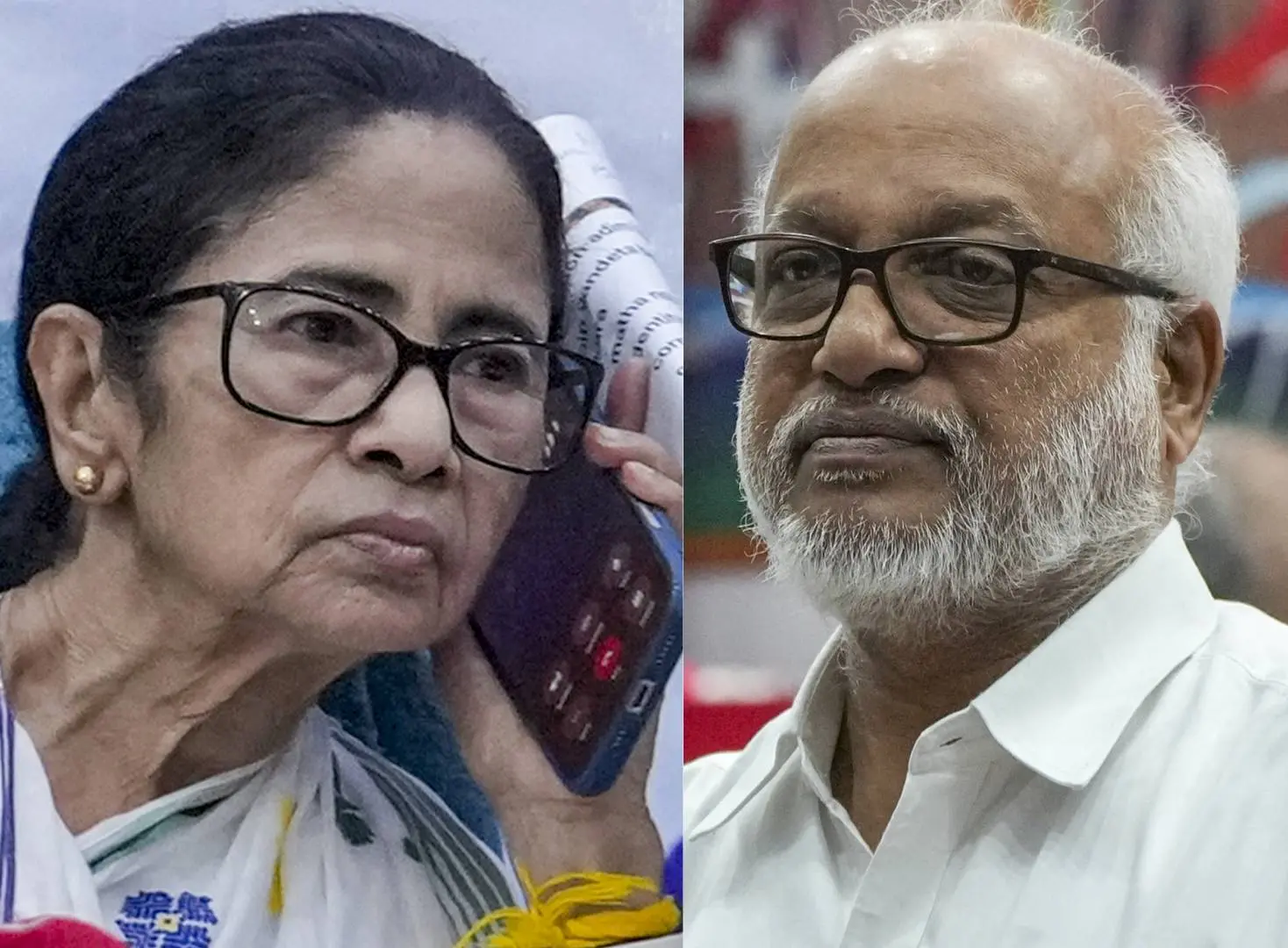 മമതാ ബാനർജി, എം.എ. ബേബി | Photo: PTI