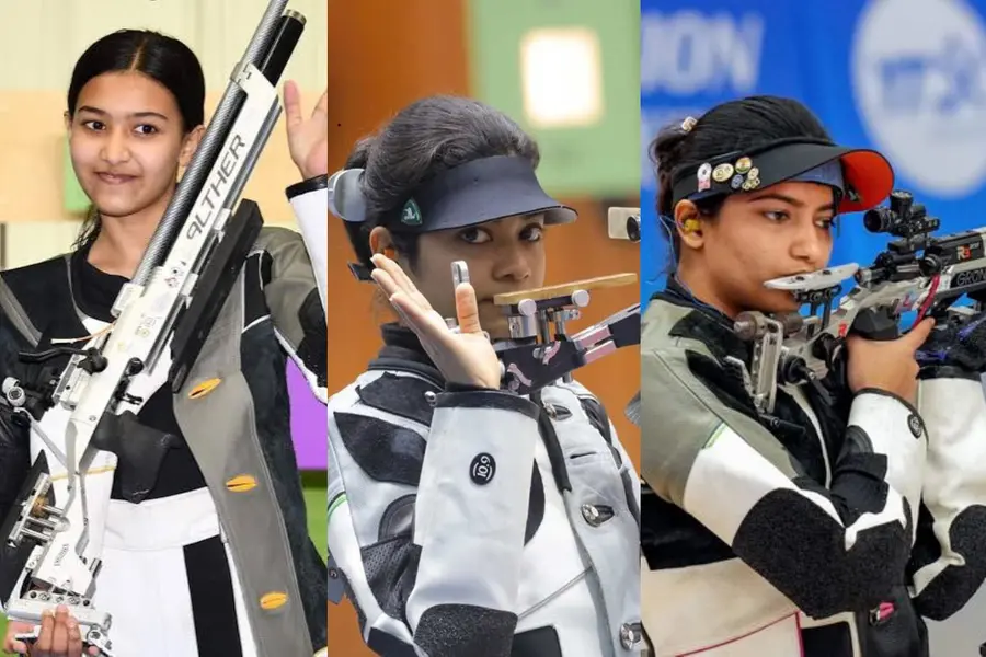 Asian Games: India win silver in women’s 50m rifle 3 positions team event