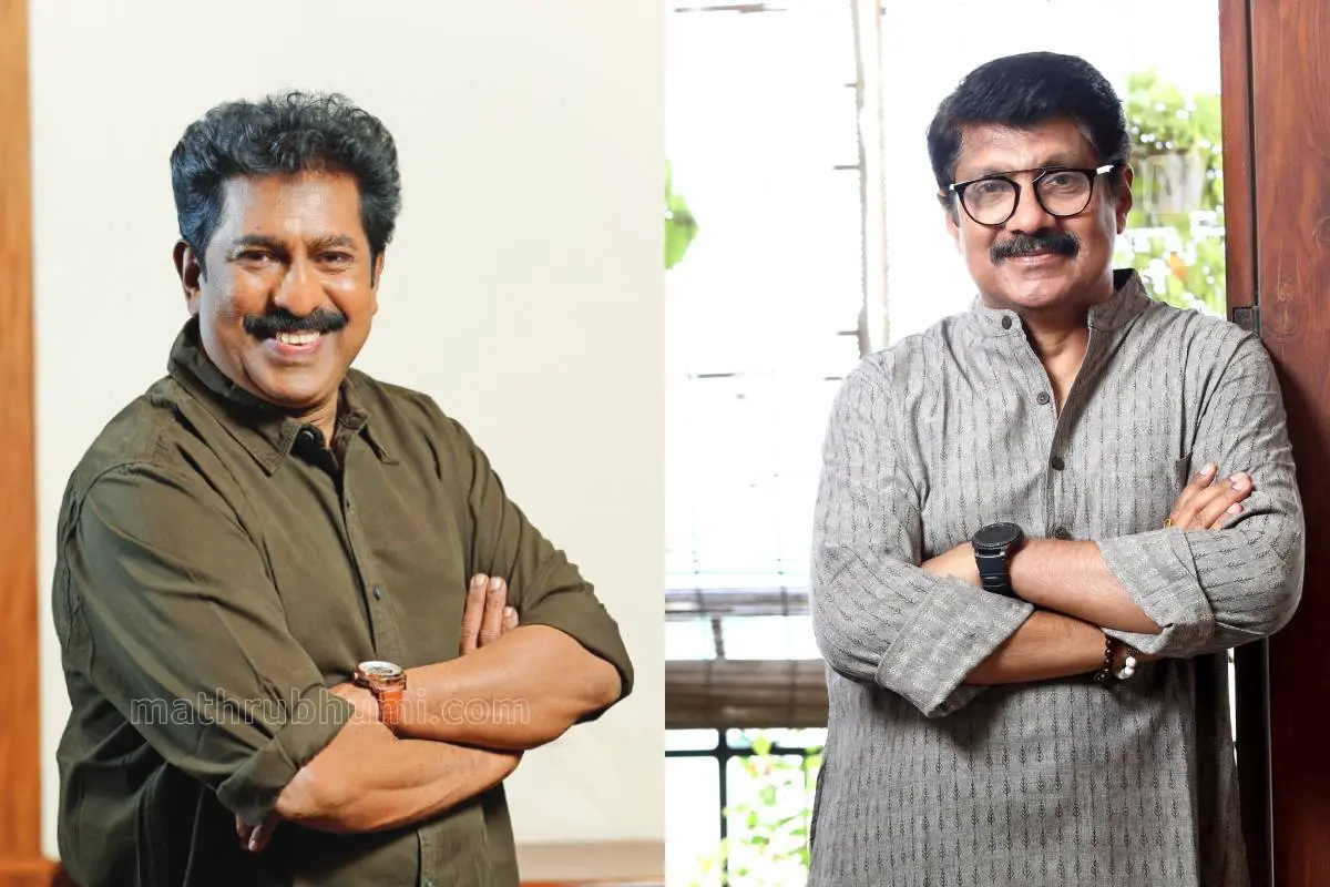 പ്രേംകുമാർ, ജി. വേണുഗോപാൽ | ഫോട്ടോ: എൻ.എം. പ്രദീപ്, വിവേക് ആർ. നായർ \ മാതൃഭൂമി