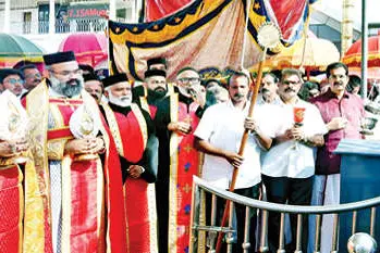 മാർത്തോമ്മ ചെറിയപള്ളി കൽക്കുരിശ് പെരുന്നാൾ ആഘോഷിച്ചു
