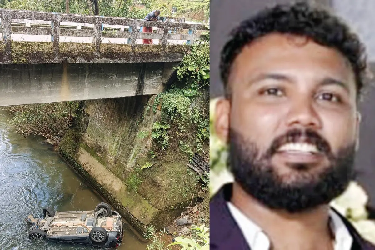 കാർ ചിന്നാർ പുഴയിൽ മറിഞ്ഞനിലയിൽ, അഭിഷേക് എസ്. നായർ