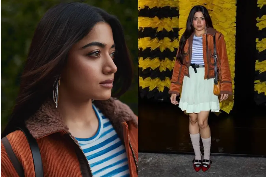 Rashmika Mandanna's Milan look proves even corduroy can have main character energy
