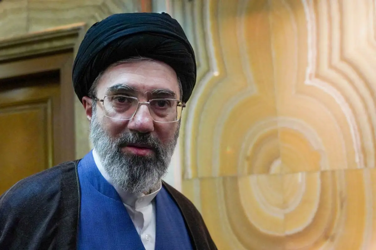 Mojtaba Khamenei, the son of Iran's slain supreme leader Ayatollah Ali Khamenei.