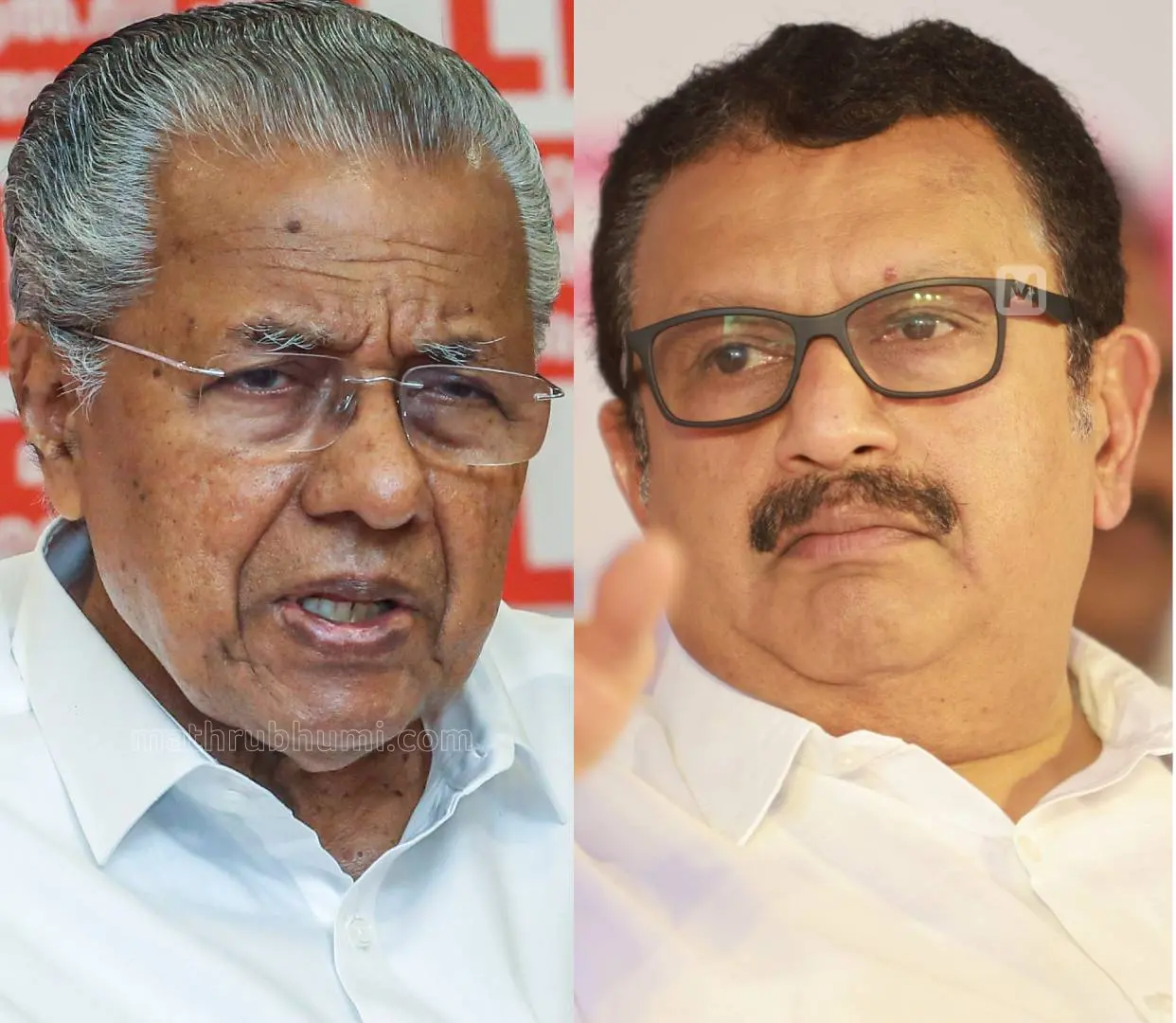 പിണറായി വിജയൻ, കെ.മുരളീധരൻ | Photo: Mathrubhumi